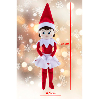 Elfo peluche niña PLUSHEE PAL® THE ELF ON THE SHELF®