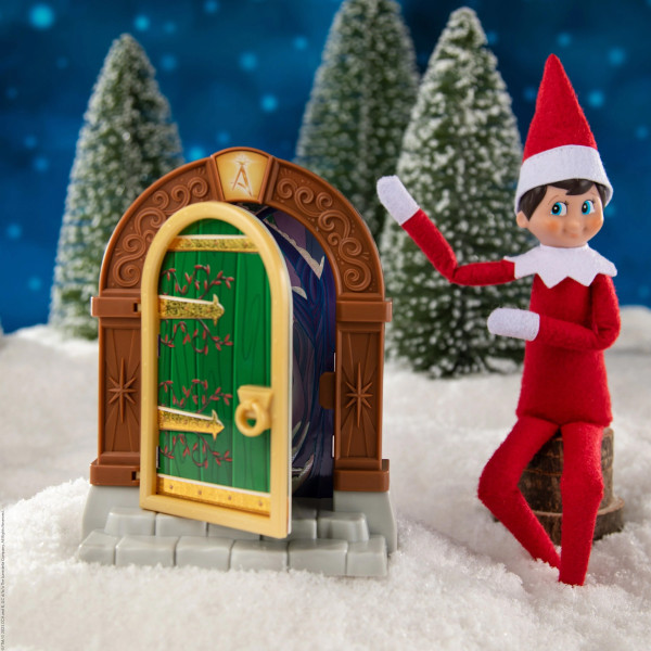 Puerta para elfos Santaverse™ THE ELF ON THE SHELF®