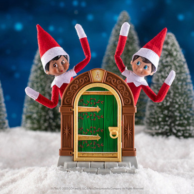 Puerta para elfos Santaverse™ THE ELF ON THE SHELF®