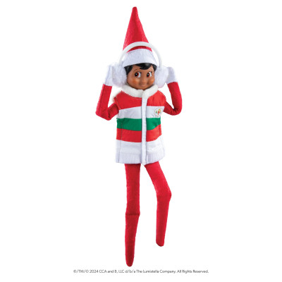 Chaleco acolchado y orejeras colección Claus Couture® THE ELF ON THE SHELF®