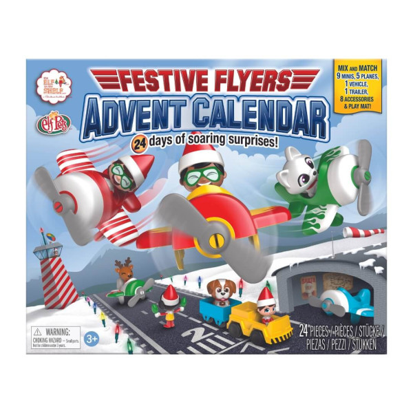 Calendario de adviento "Pilotos navideños" THE ELF ON THE SHELF®