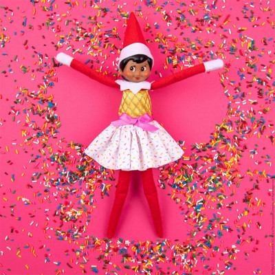 Vestido Ice Cream Party Colección Claus Couture® THE ELF ON THE SHELF®