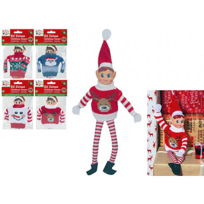 Jersey navideño Deluxe Elves Behavin' Badly