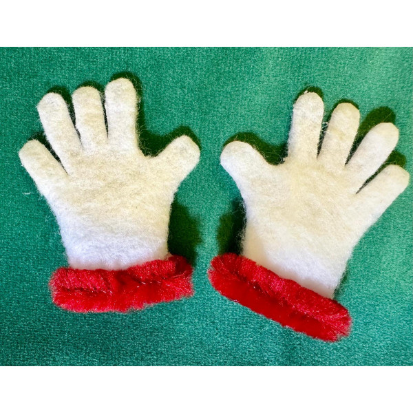 Guantes articulados para Elfos de 31cm. Artículo registrado y patentado oficialmente.