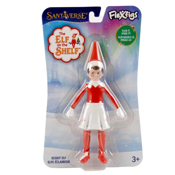 Figura flexible The elf on the shelf Chica 14,5cm