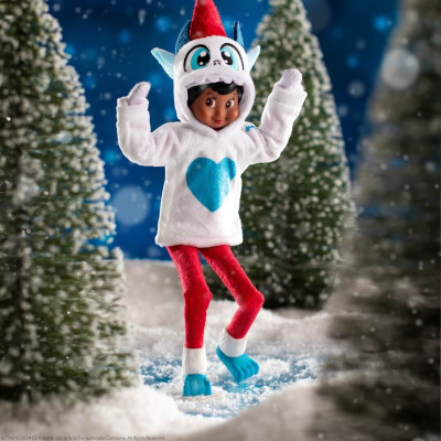 Conjunto de sudadera con capucha Yeti Claus Couture® THE ELF ON THE SHELF®