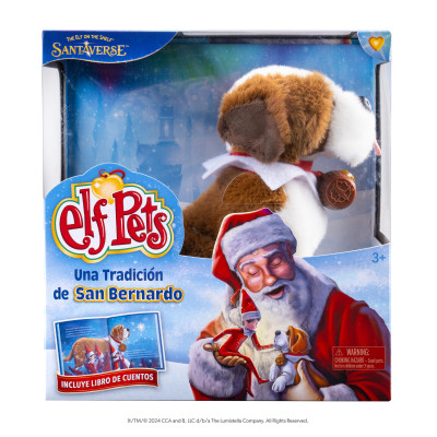 Elf Pets®, Cuento y Peluche San Bernardo, THE ELF ON THE SHELF ®