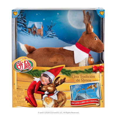 Elf Pets®, Cuento y Peluche reno, THE ELF ON THE SHELF ®