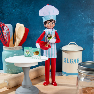 Vestuario Chef Navideño Claus Couture® Magic Freeze®  THE ELF ON THE SHELF®